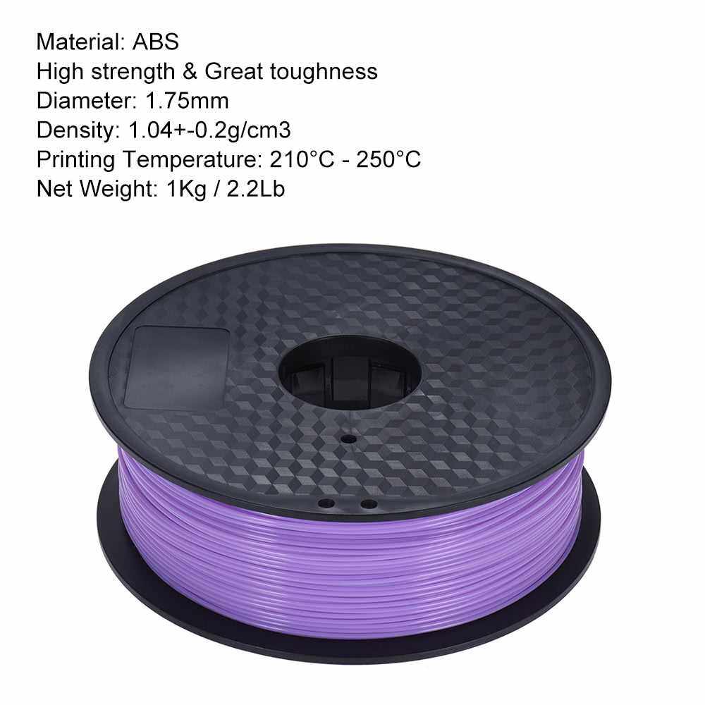 3D Printer Filament 1.75mm ABS PLA 1kg 2.2lb multiple Color MakerBot RepRap MY