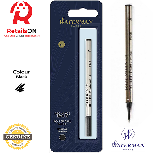 Waterman Roller Ball Waterman Ballpoint Pen Refill Fine Black