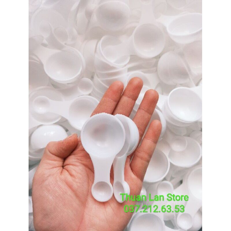 Set 10 muỗng đong thuốc bột 1gr, 5gr, 10gr