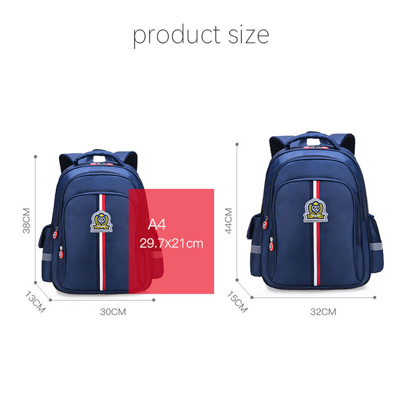 HS Children's backpack Preppy style schoolbag for elementary school students Waterproof large capacity student school bag