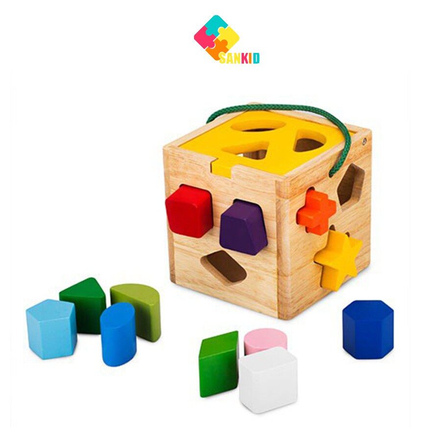 [Hoàn Tiền 10%]Giỏ thả 12 khối - Winwintoys