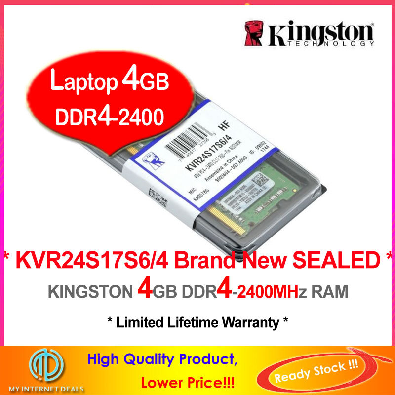Kingston 4gb Ddr4 Ram 2400mhz Laptop Kingston DDR4 RAM 4GB 2400