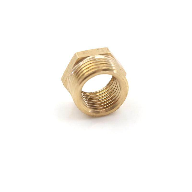 Brass Fitting Reducing Bushing Pipe Reducer Adapter Metal 3//8/"MNPT x 1//4/"NPT F