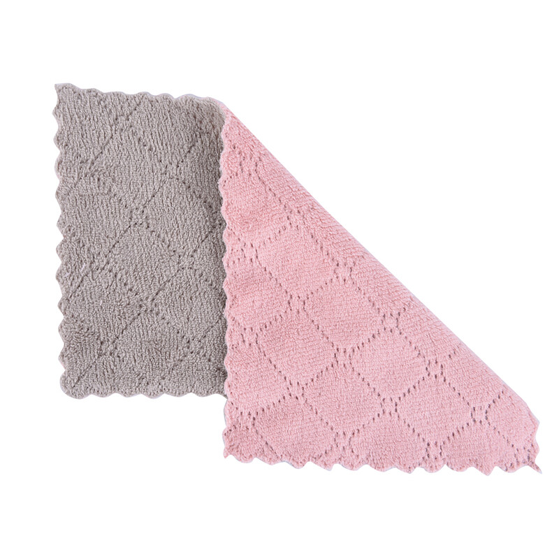 Eioce 1pc Super Absorbent Microfiber kitchen dish Cloth Household Cleaning Towel