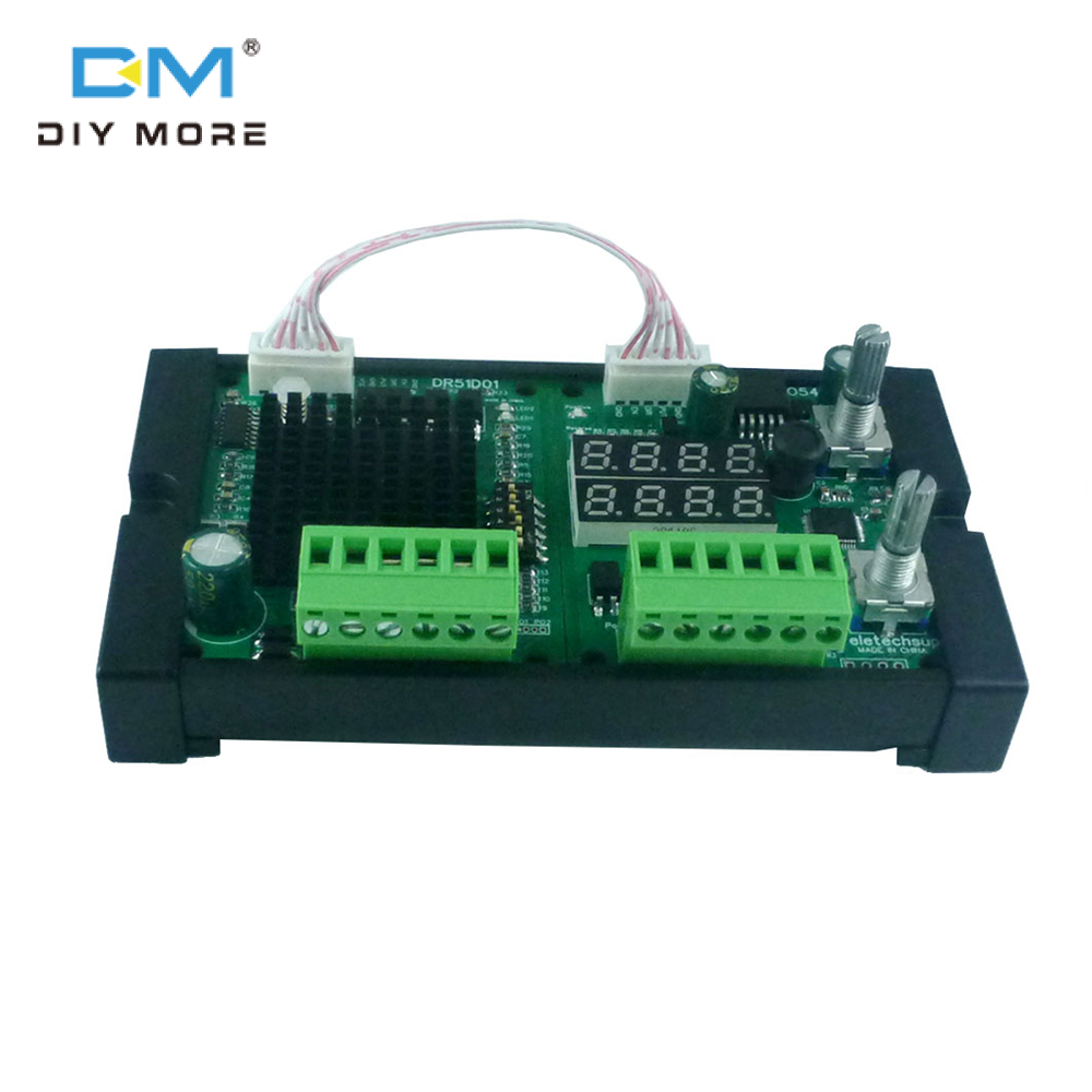 diymore Bộ Điều Khiển Động Cơ Bước 0-3A 42 57 86 Mô-đun Truyền Động Tốc Độ Xung PWM Góc Giới Hạn