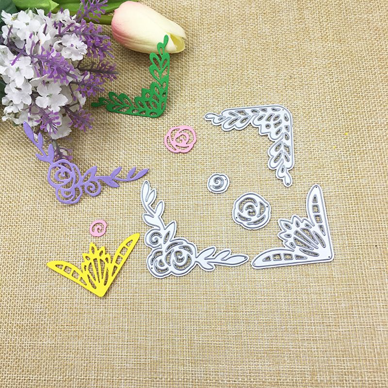 DIY Lace Cutting Dies Embossing Stencil Template for Scrapbooking Embossing Paper Card making