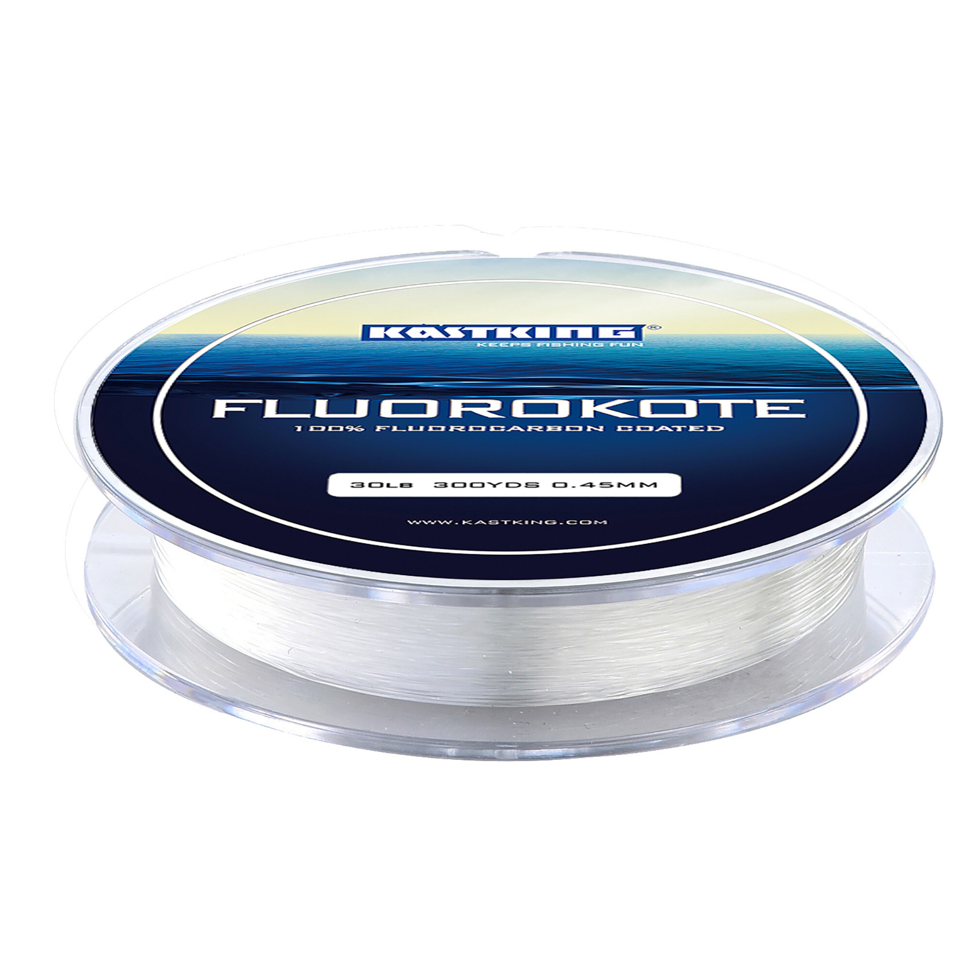KastKing 300Yds/274Mเกรดญี่ปุ่น0.180.48มม.เคลือบFluorocarbonเอ็นตกปลา