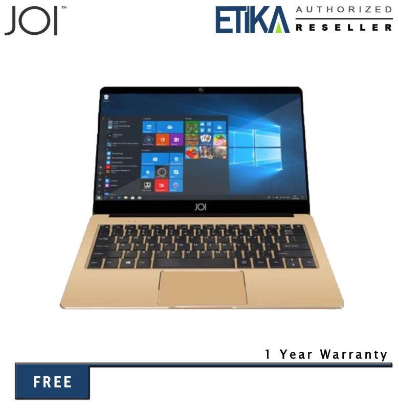JOI Book 80 12.5 FHD Gold Laptop (Cel N3350/ 4GB/ 64GB/ Intel Graphics/ W10) Malaysia