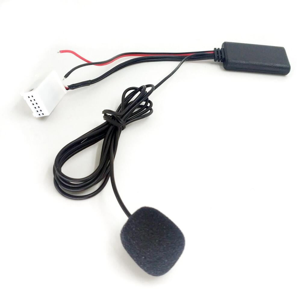 Misszhang-US 3.5mm AUX Bluetooth Receiver Speaker Wireless Car Stereo Audio Music Adapter Black