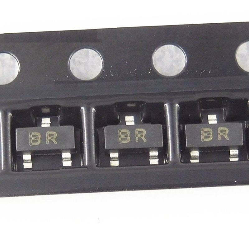 50pcs 2sc2412 br 0.15a 50v npn sot-23 smd transistor
