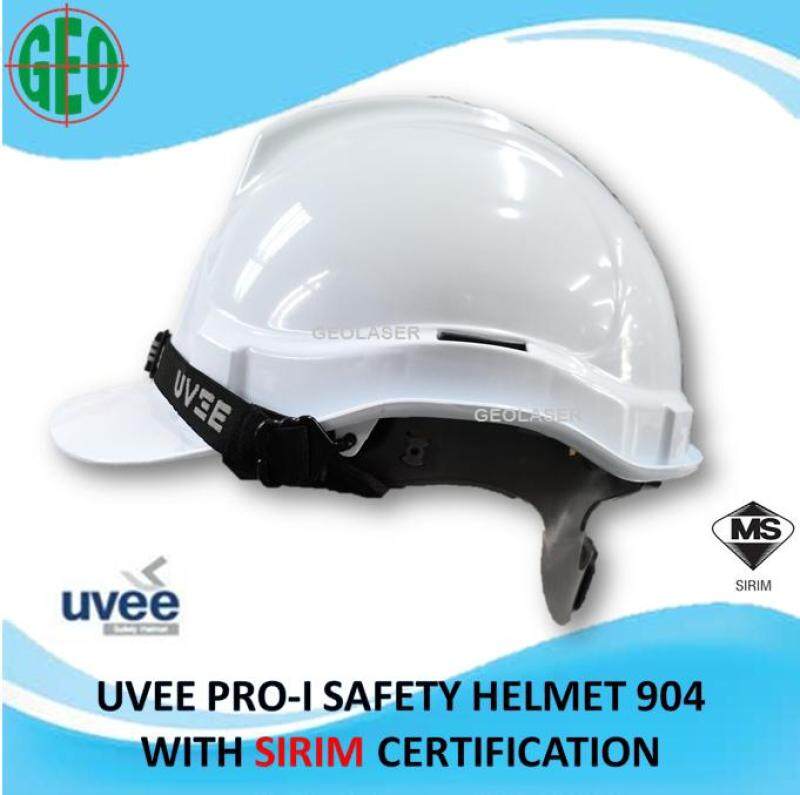 UVEE SAFETY HELMET PRO-I (904) SLIDE LOCK (YELLOW / WHITE / ORANGE)