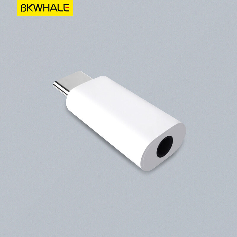 Bkwhale type c to 3.5mm jack converter earphone audio adapter