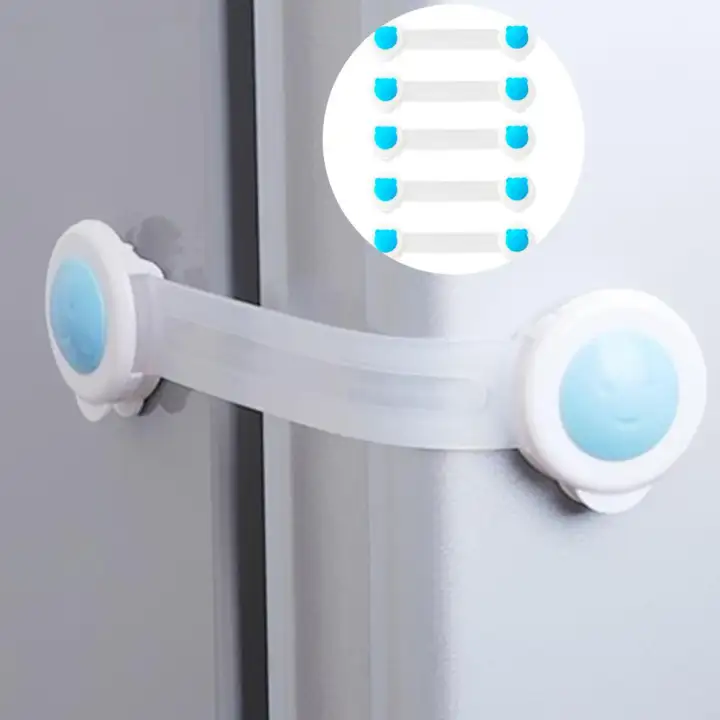 5pcs Child Safety Locks Baby Proof Locks For Refrigerators Doors