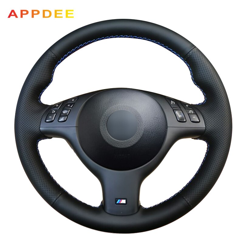 thumbnail image 2 of Left + Right Door Mirror Cover Caps For BMW E46 E39 325i 530i 540i 330i 525i Black 2 of 5