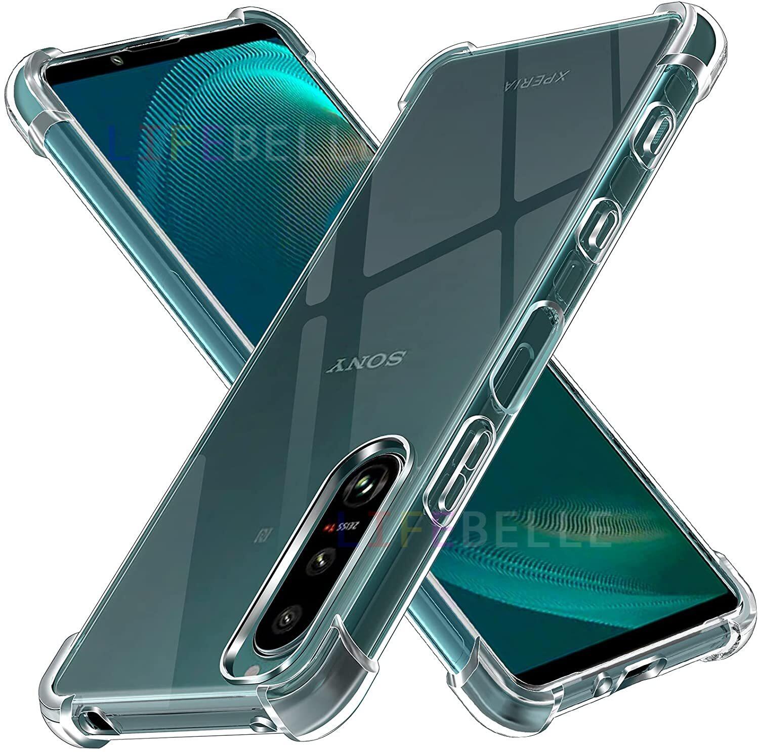 Ốp Lưng LIFEBELLE Cho Ốp Sony Xperia 5 III, [Bảo Vệ Quân Sự] [Nhẹ] Có Khả Năng Chống Sốc Ốp Lưng TPU Mềm Ốp Lưng Bảo Vệ Điện Thoại Trong Suốt Chống Sốc Ốp Lưng