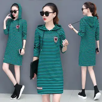 ladies long line hoodie