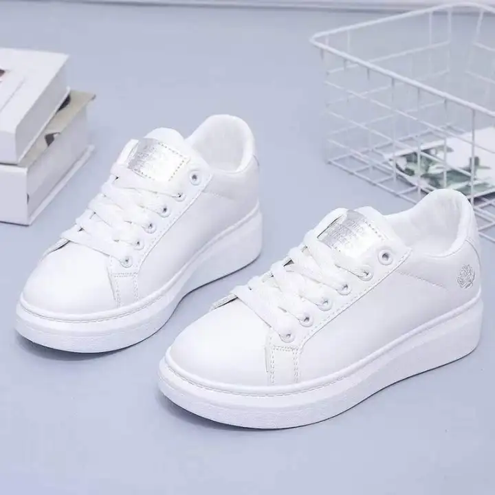 white shoes thick sole