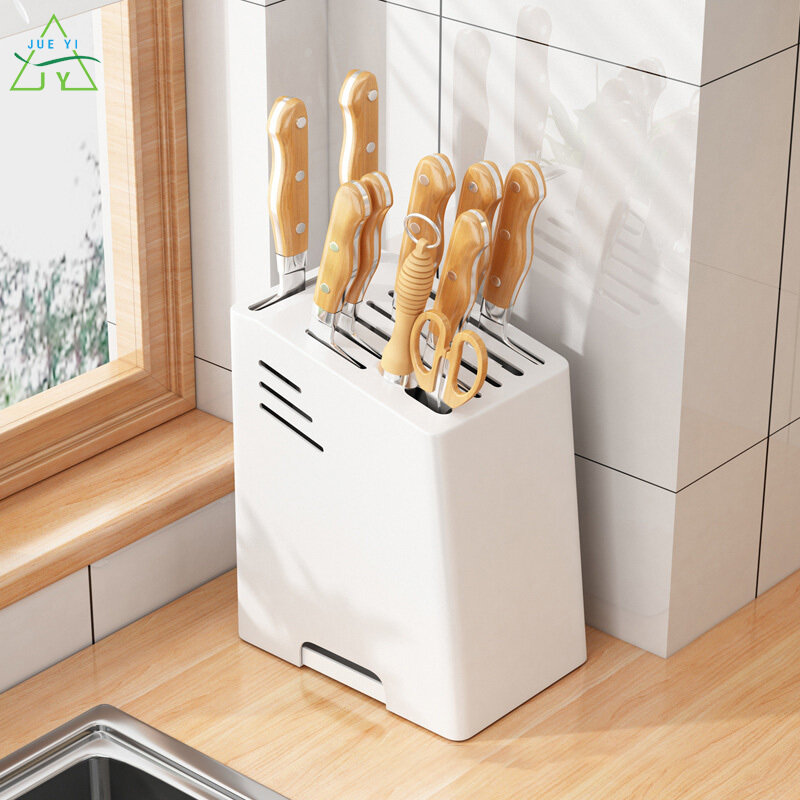 KS🍳giá cắm dao Giá hộp để dao thớt đũa đa năng Hộp đựng dao nhà bếp giá lưu trữ đựng dao loại mặt bàn, giá đỡ dao đa năng gia dụng, giá đỡ dao, giá lưu trữ dao nhà bếp