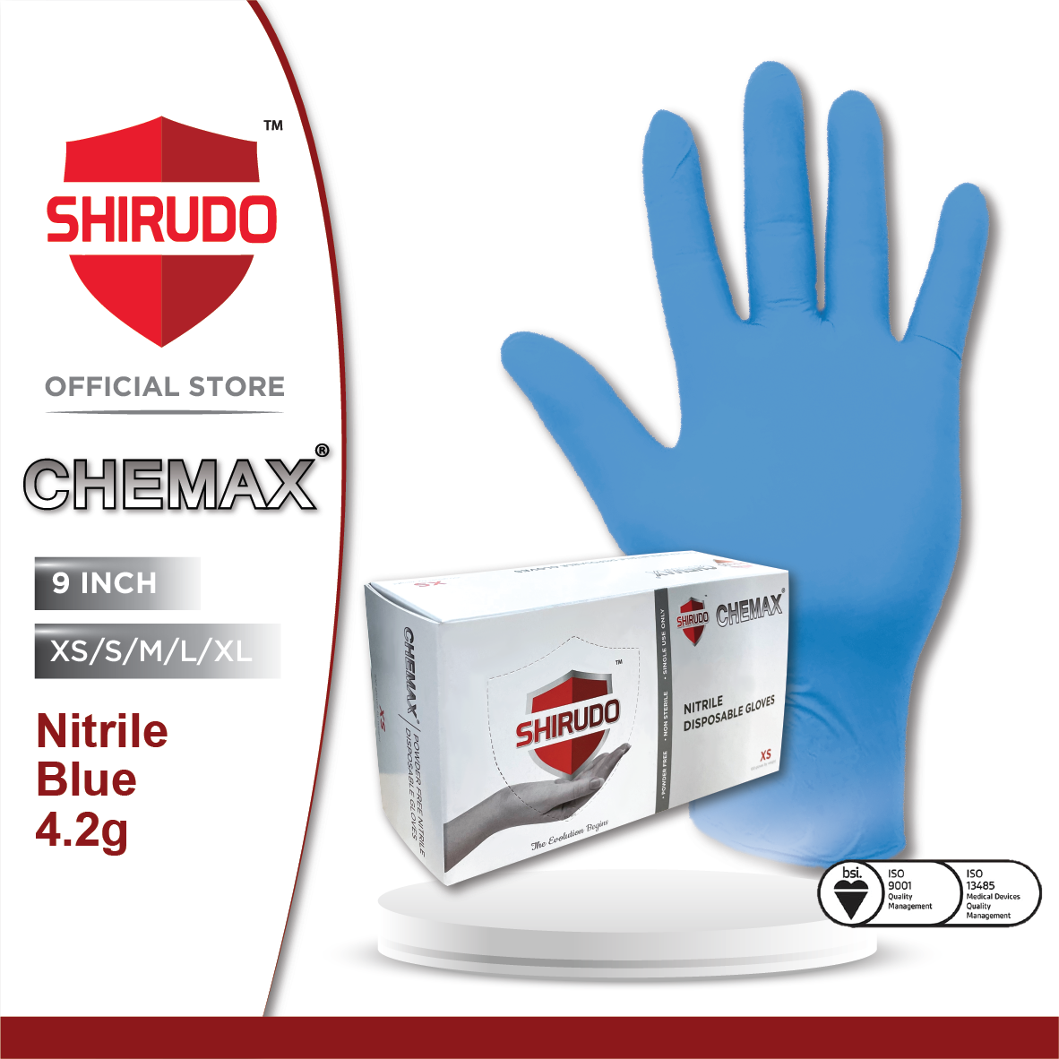 chemax nitrile gloves