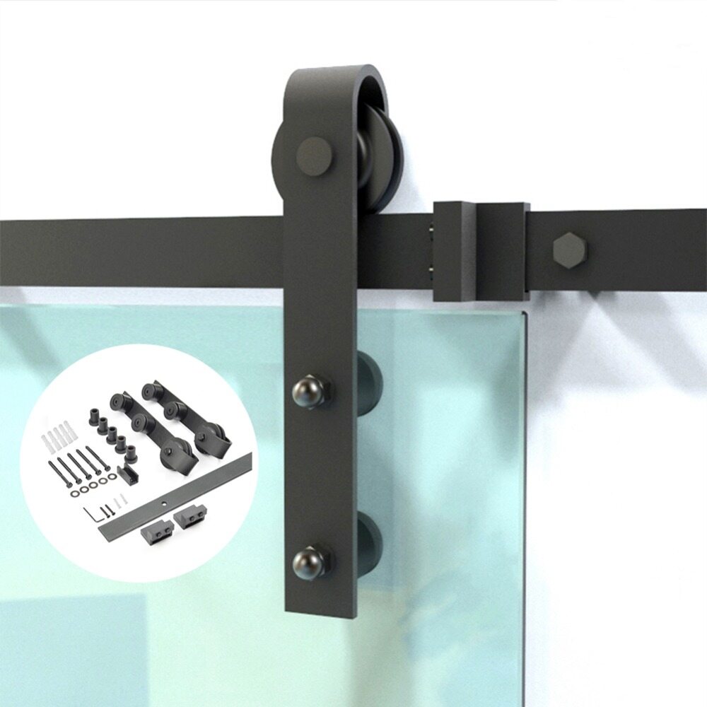 Sliding Barn Door Hardware Track Kit Antique Door Hardware Roller Set