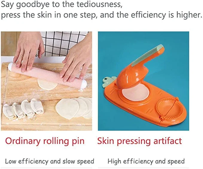 Dụng Cụ Làm Bánh Bao Dụng Cụ Làm Bánh Bao 2 Trong 1, Dụng Cụ Nhà Bếp Khuôn Ép Bánh Bao, Dụng Cụ Làm Bánh Bao Thủ Công Khuôn Bọc, Máy Ép Da Bánh Bao Empanada Đa Năng