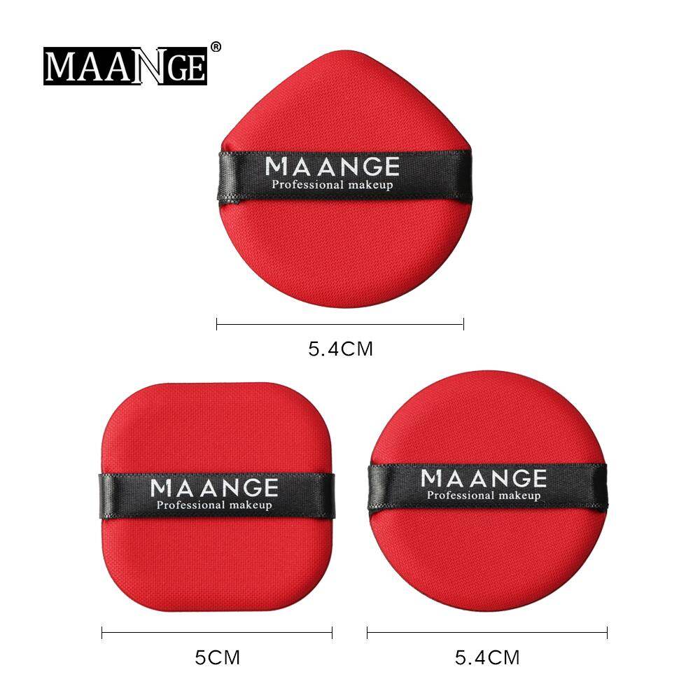MAANGE Mút trang điểm thiết kế đầu nhọn dùng tán kem nền chuyên nghiệp