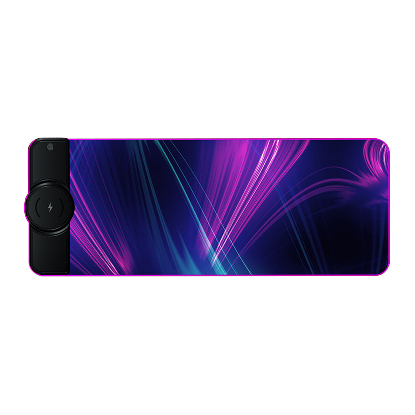 K9186 Mouse Mat Multifunctional Fast Charging 15W RGB Gaming Wireless Charging Computer Mousepad for Home