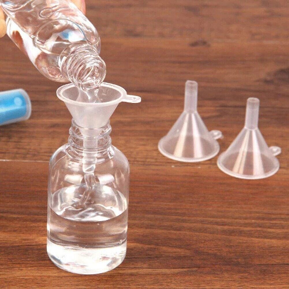 Polocat 10 Cái Phễu Đựng Dầu Nhỏ 3/5Cm Dụng Cụ Đặc Biệt Nhà Bếp Chai Nhựa Nhỏ Để Khuếch Tán Nước Hoa Phễu Đựng Dầu Lỏng Phòng Thí Nghiệm Mini