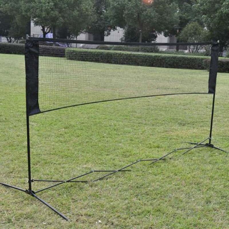 Feng Qi shop Training Standard Braided Badminton Replacement Net Netting Badminton net