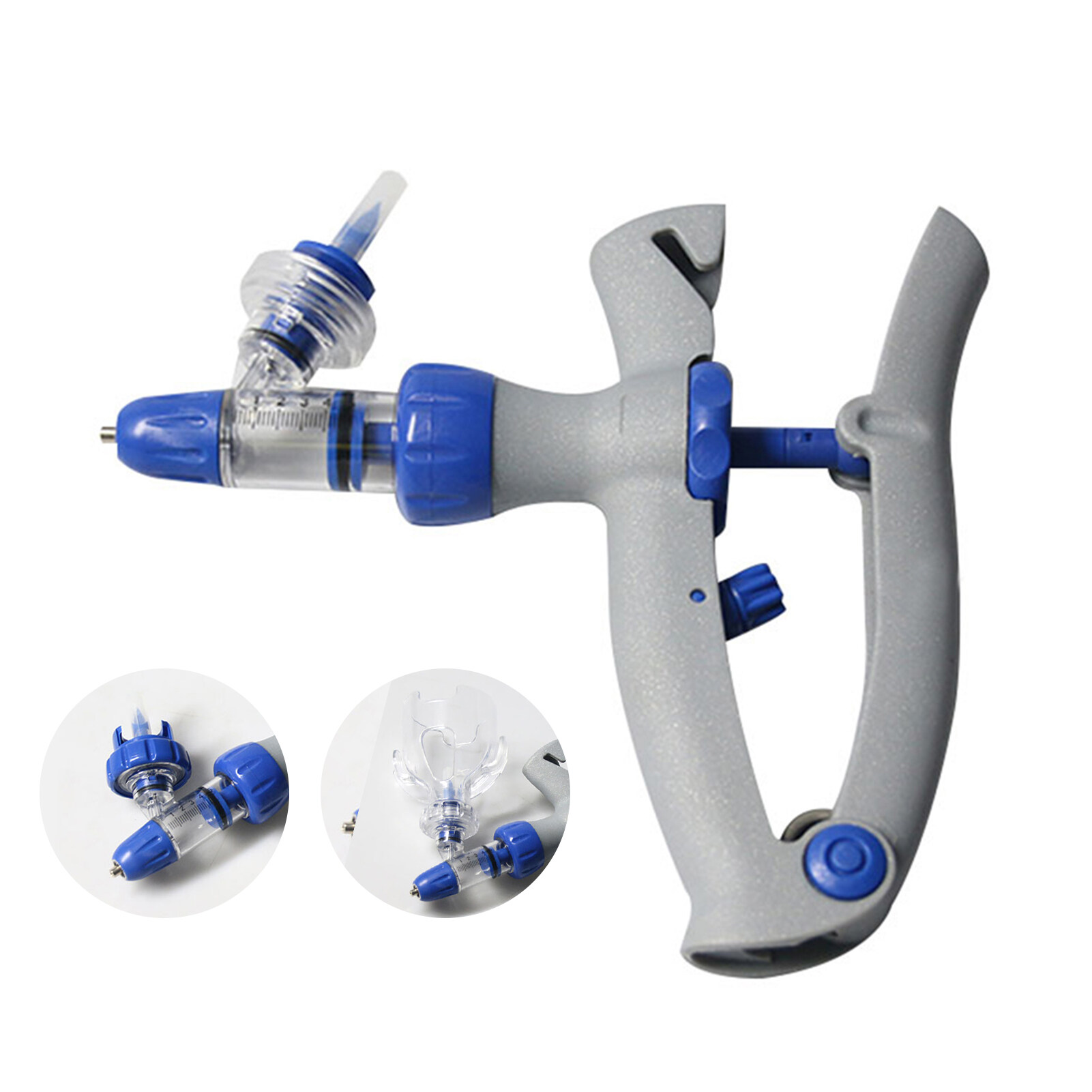 5ml Cattle Injector Adjustable and Continuous Injection Animal Injector