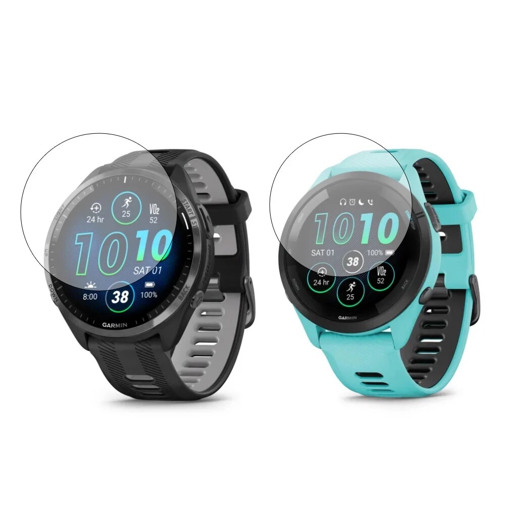 3D PMMA màng bảo vệ đầy đủ cạnh bìa cho Garmin Forerunner 255/ Forerunner 255S/Forerunner 955/Forerunner 965/Garmin Forerunner 165 âm nhạc Miếng dán màn hình kính cường lực