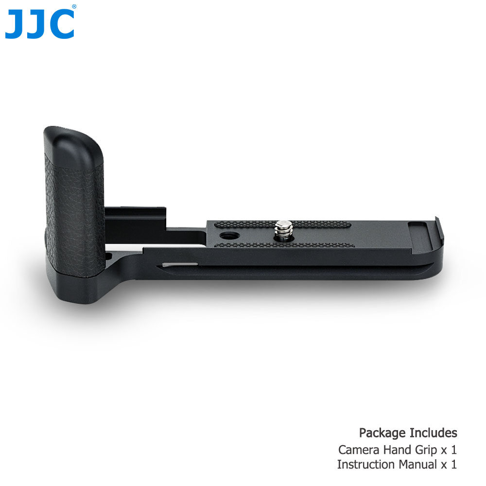 JJC  HG-XT3 Camera Solid Metal Hand Grip Secure Handle Bracket For Fujifilm X-T3 X-T2 XT2 XT3 Cameras, Replace MHG-XT3 MHG-XT2