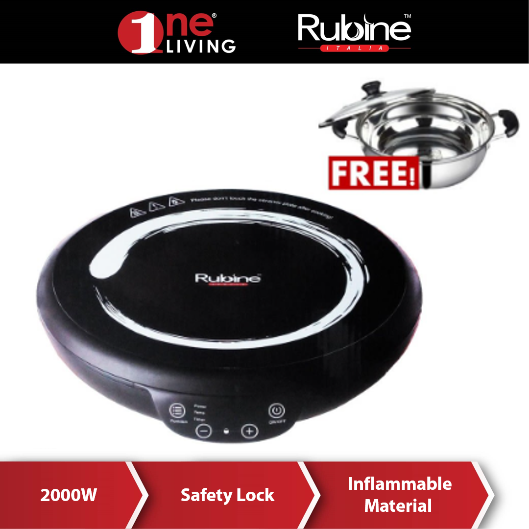 Rubine induction store cooker