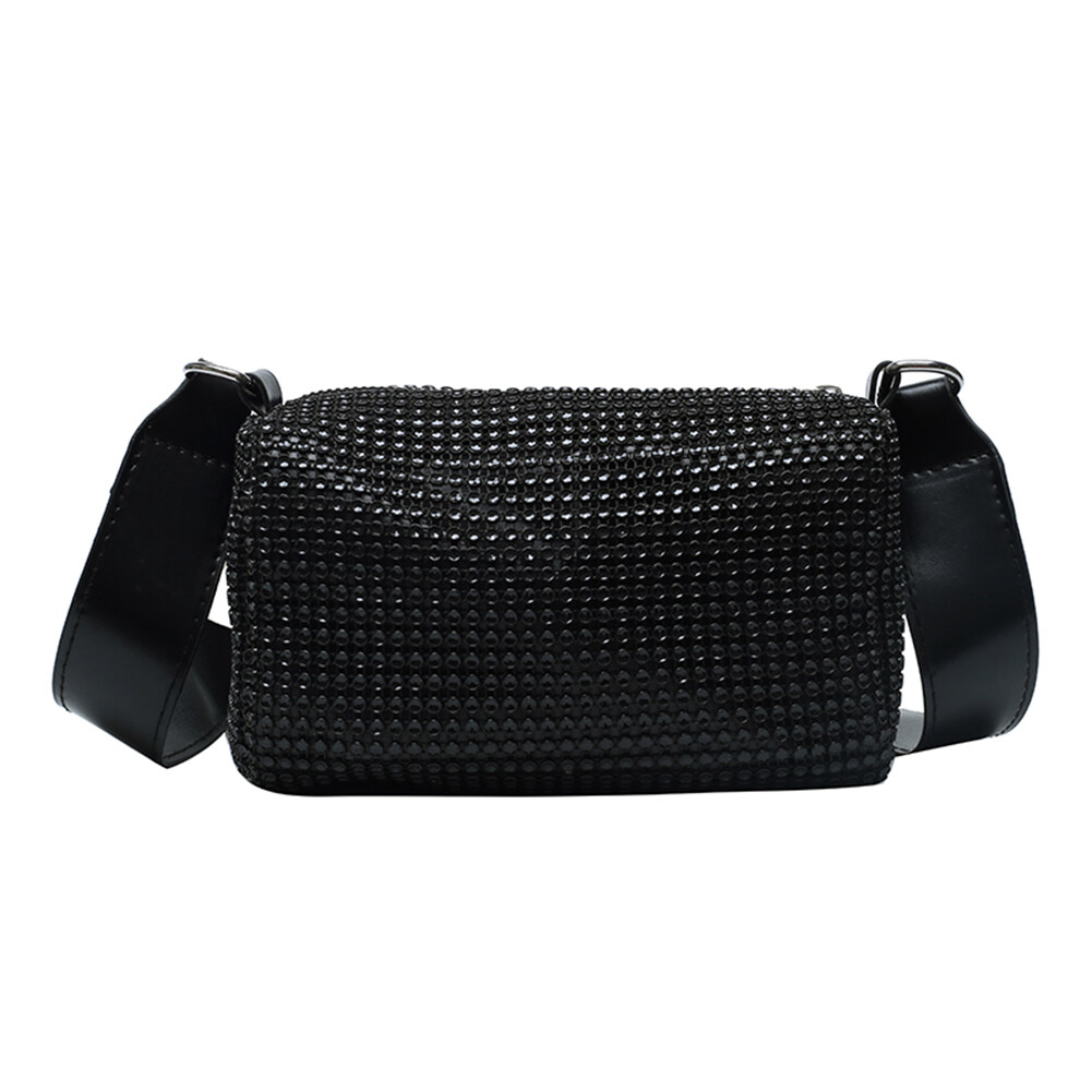 rhinestone purse strap