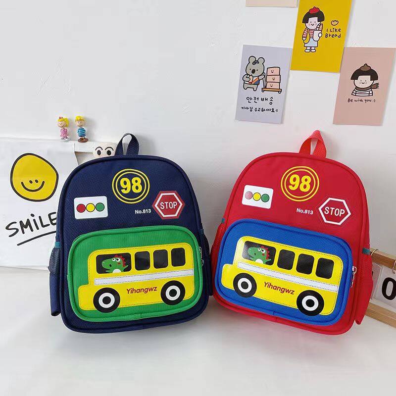 Kindergarten bag light Korean kindergarten backpack student space school bag [can not hold books]