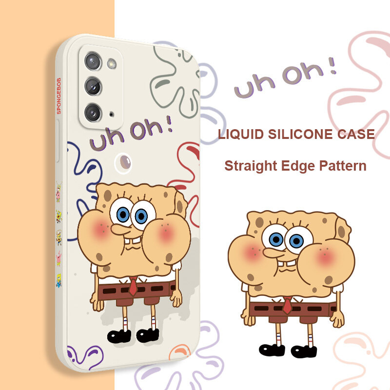 Strange Animals Phone Case For Samsung Galaxy Note 20 Ultra 10 Plus 9 Liquid Silicone Side Pattern