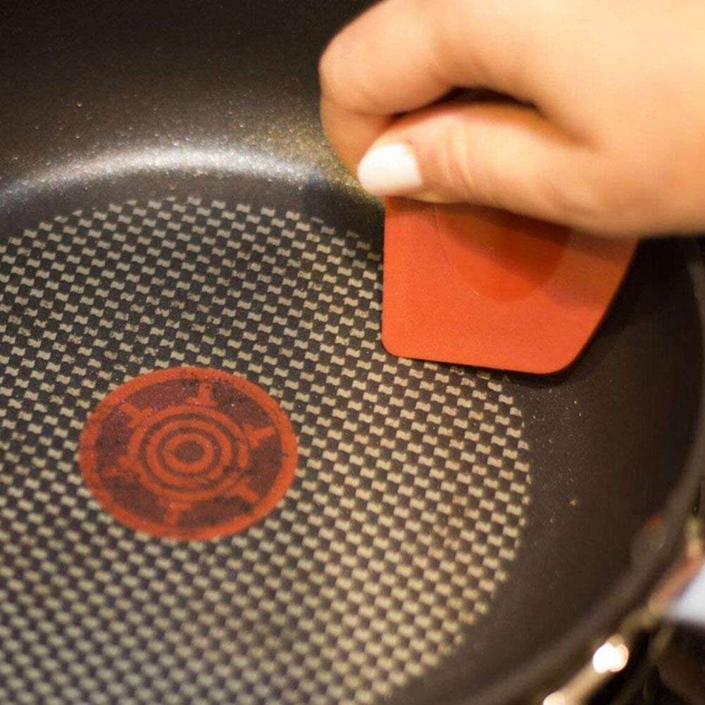 6pcs/set Kitchen Skillet Pots Cast Iron Pans Grip Sleeve Silicone