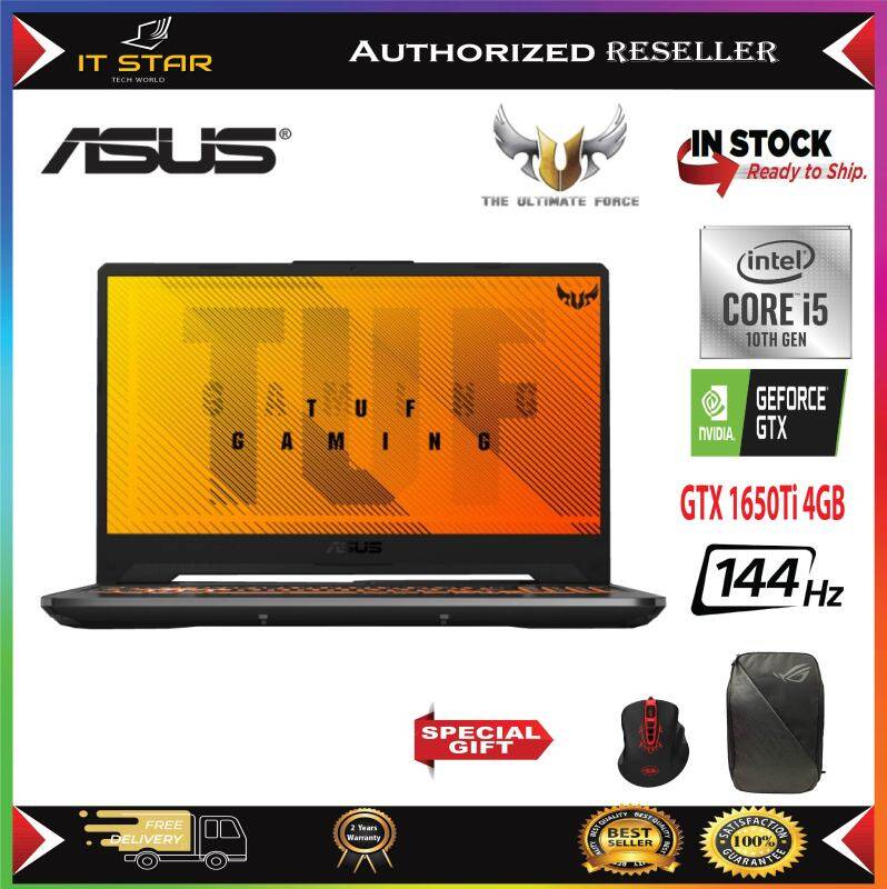 Asus TUF FX506L-IHN146T – Intel® i5-10300H |Ram 8GB | 512GB SSD | GTX 1650Ti 4GB |Laptop 15.6″ FHD IPS 144HZ Malaysia