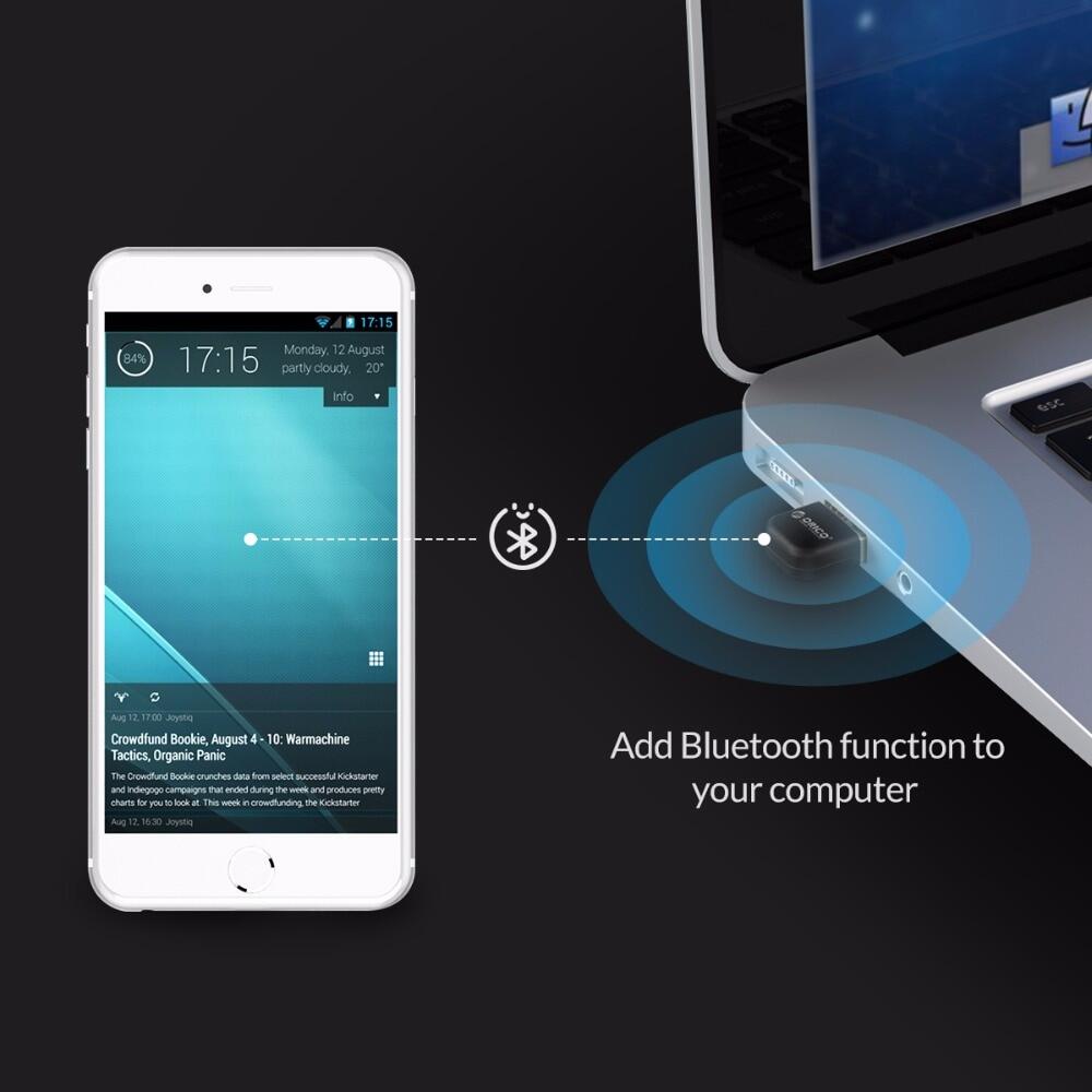 ORICO USB Bluetooth tương thích bộ chuyển đổi thiết bị ngoại vi 4.0 Bộ thu tín hiệu âm thanh transmitter cho máy tính để bàn loa chuột không dây