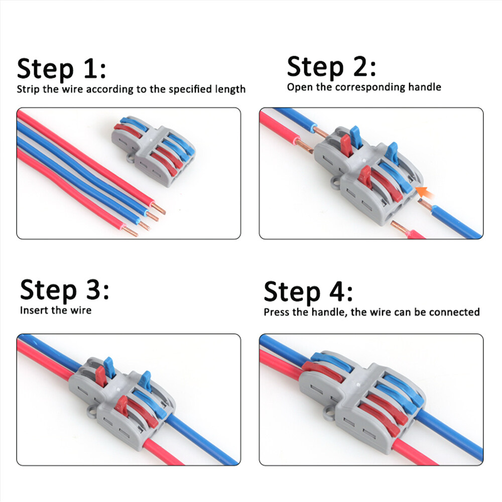 Connector Fast Wire Connector Universal Mini Cable Connector Electrical