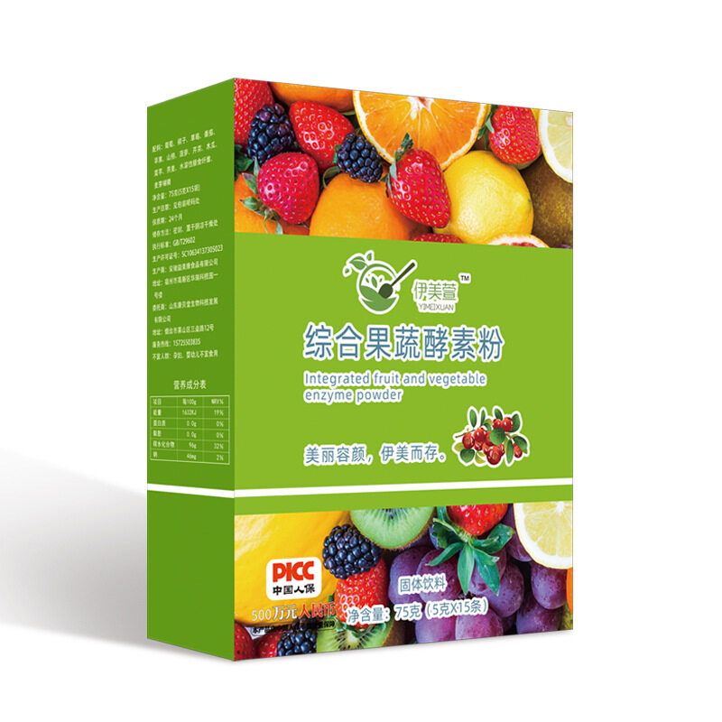 综合果蔬酵素粉 益生菌固体饮料 Comprehensive Fruit and Vegetable Enzyme Powder