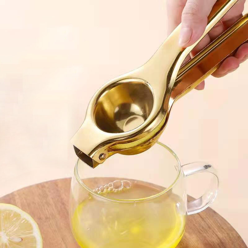 KS stainless steel manual juicer orange clip mini juicer squeeze lemon juice artifact household hand press