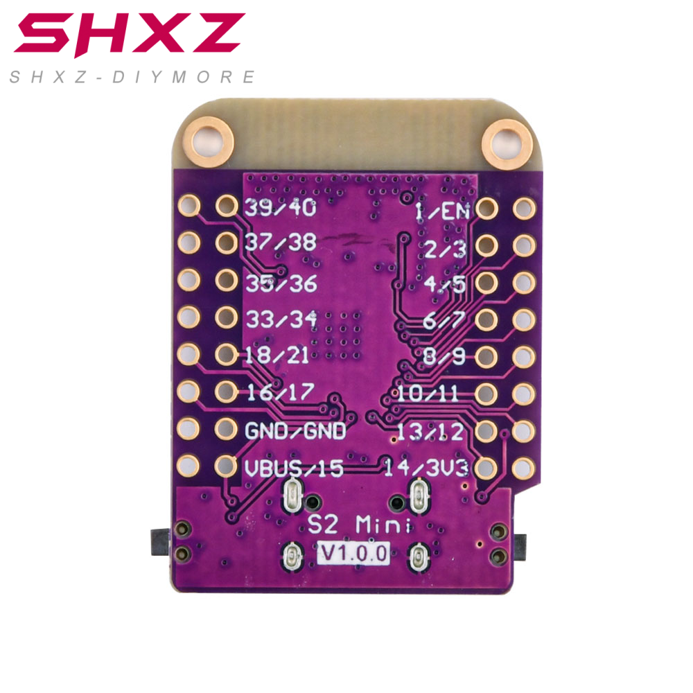 Foriot ESP32 S2 Mini WiFi IOT Board Based ESP32-S2FN4R2 ESP32-S2 4MB WIFI Module Internet of Things Development Board