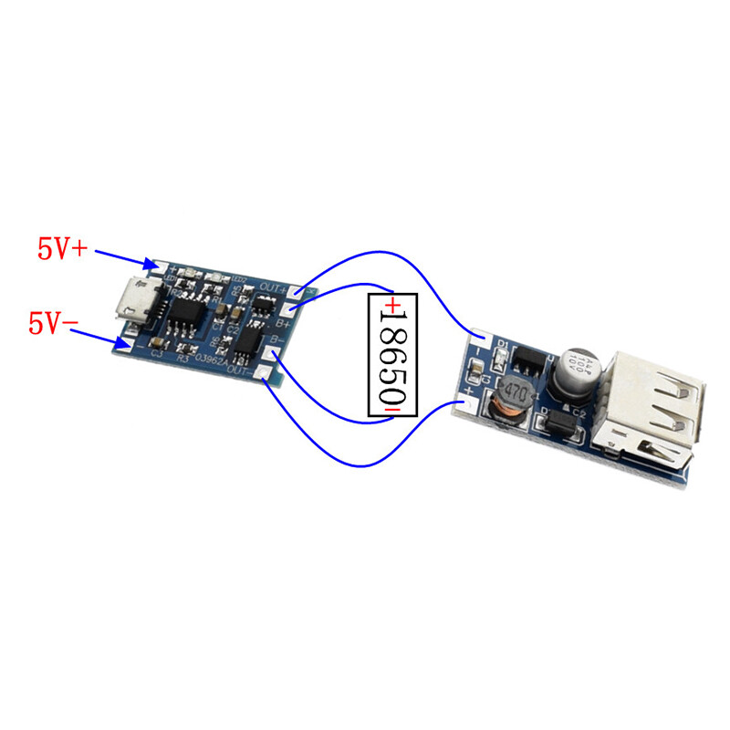Booster board DC-DC 0.9V-5V to 5V boost converter power module