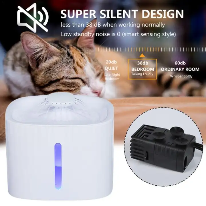automatic drinking fountain for cats