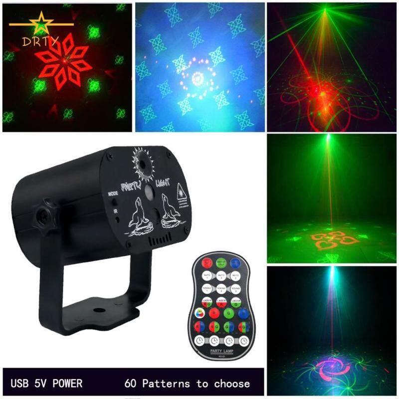 60 Hoa Văn Mini Đèn Sân Khấu Laser LED Hoa Văn Chiếu Đèn Cho Sinh Nhật Tiệc Cưới Thanh KTV