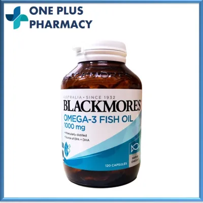 Blackmores Fish Oil 1000mg 120's [EXP 01/2023] Omega 3