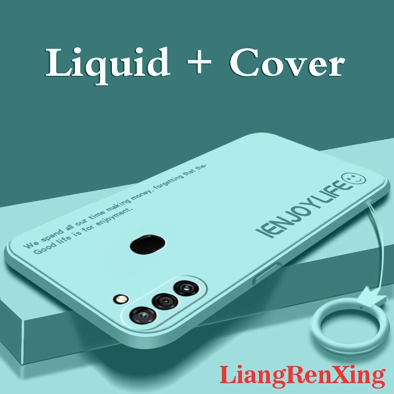 ốp lưng ốp lưng Vỏ Samsung A11 vỏ điện thoại softcase Silicone lỏng bảo vệ mịn vỏ Cản Sốc chống sốc thiết kế mới ytzimu02 đẹp viền vuông cute đẹp viền vuông cute
