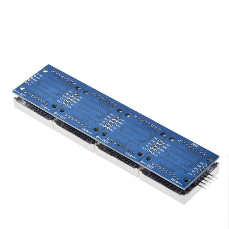 Mô Đun Ma Trận Điểm MAX7219, Vi Điều Khiển Màn Hình 4 Trong Một, Với Dòng 5P