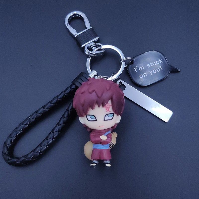 4 Cái/bộ Mô Hình Móc Khóa Naruto 4th Naruto Búp Bê Keychain